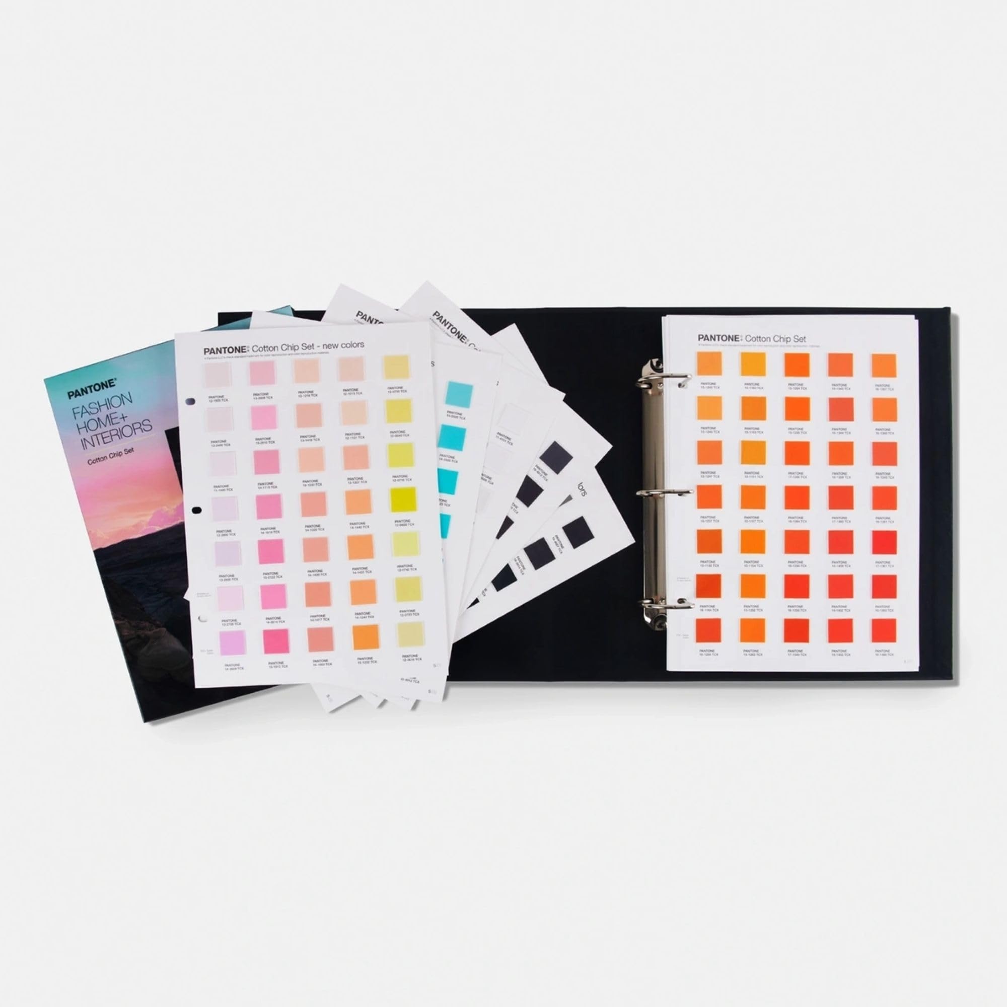 PANTONE FASHION  + INTERIORS 色チップ Amazon.com: Pantone Cotton Chip Set Textile Communication Tool