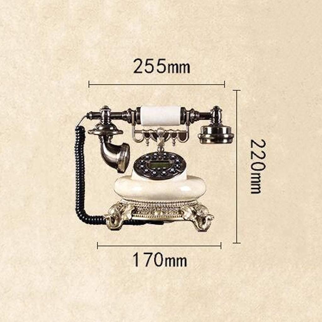 Telephone Antique Fixed Telephone High-end Luxury Home Retro Wired Landline Telephone for Home Hotel Home Decoration