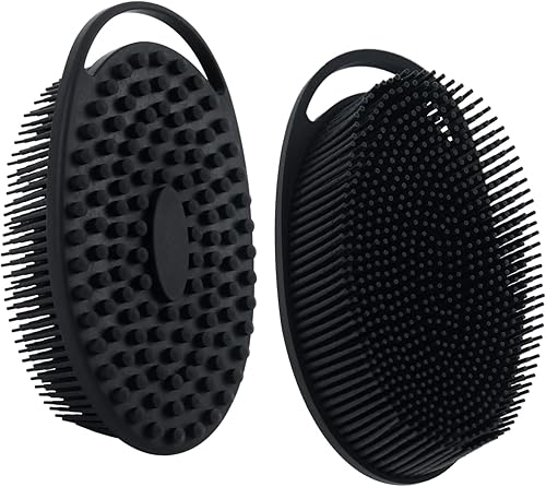 Exfoliante corporal de silicona, esponja de silicona, limpiador de gel corporal, cepillo de exfoliante corporal, depuradores corporales para uso en