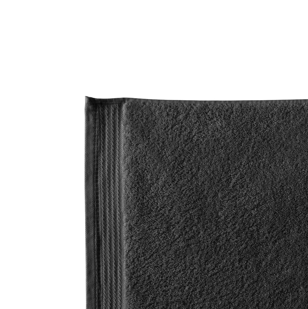 Top Towel - Premium - Large Bath Towels - Bath Towels - 1 Shower Towels - 70 x 140 cm - 100% Cotton - 600 g - Black - Image 3