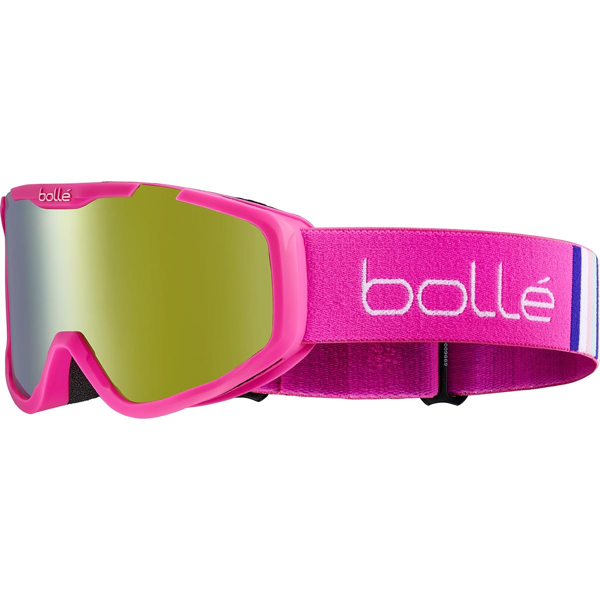 Bollé - Rocket, Blue & White Matte, Rosy Bronze, Small, Snow Goggles, Feminine, Children