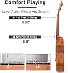 lotmusic 26 Inch Tenor Ukulele, Beginner Kit with Accessories, OEM Strings, Hawaina Guitar, Ukalalee, Yukelele