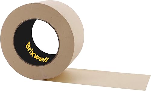 Miniatura 1 de Brixwell 48 rollos de cinta adhesiva de uso general de grado profesional de 3 pulgadas x 60 yardas, fabricada en los Estados Unidos