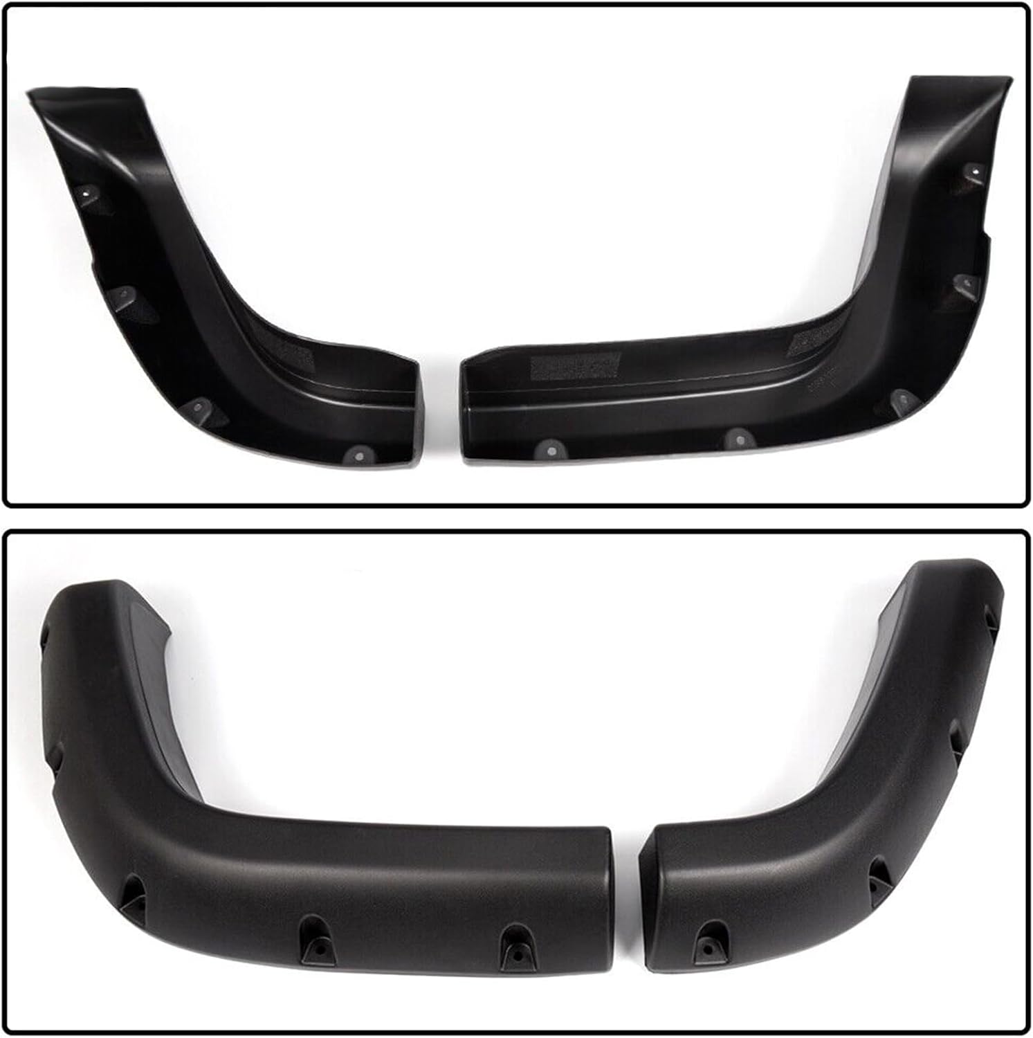 6Pcs Pocket Rivet Wheel Fender Flares Fit for J-P Cherokee Xj 4-door 1984-2001