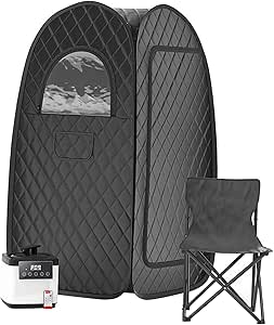 Fonowx 折りたたみ式 サウナテント 一人用 家庭用スチームサウナ