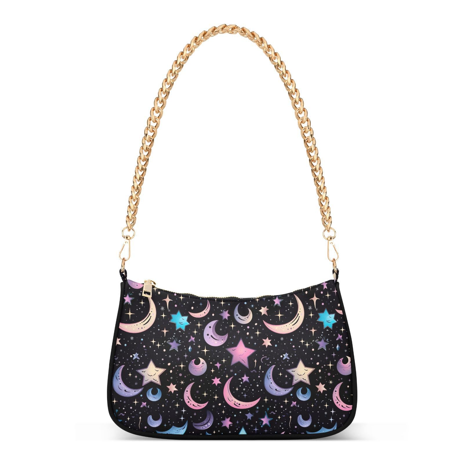 Amazon.com: UMIRIKO Hobo Bags for Women Stars and Moon Tote