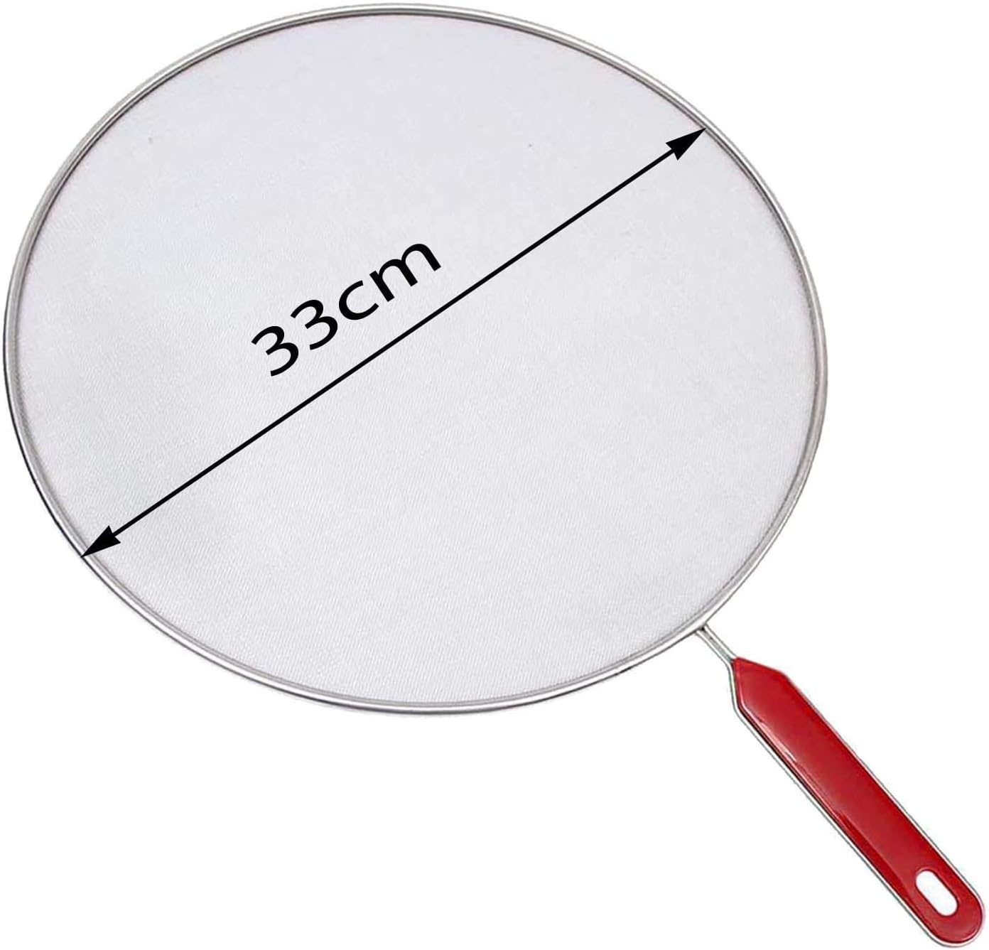 Splatter Screen Guard Stainless Steel Splash Guard for 29cm Frying Pans