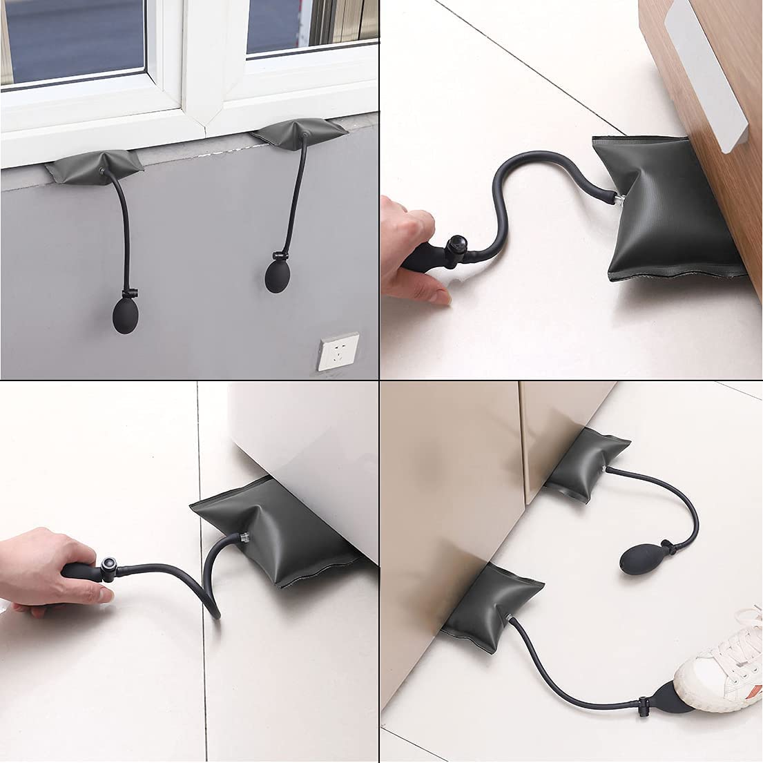 Coussin Pour Soulever,2 Pcs Gonflable Pompe à Air Coussin TPU Outillage