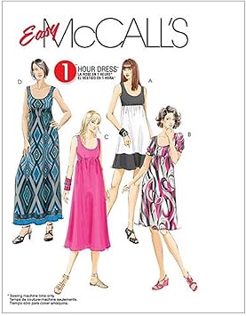 McCalls Patterns M5893 Misses/Womens Dresses in 4 Lengths, Size B5 8-10-12-14-16