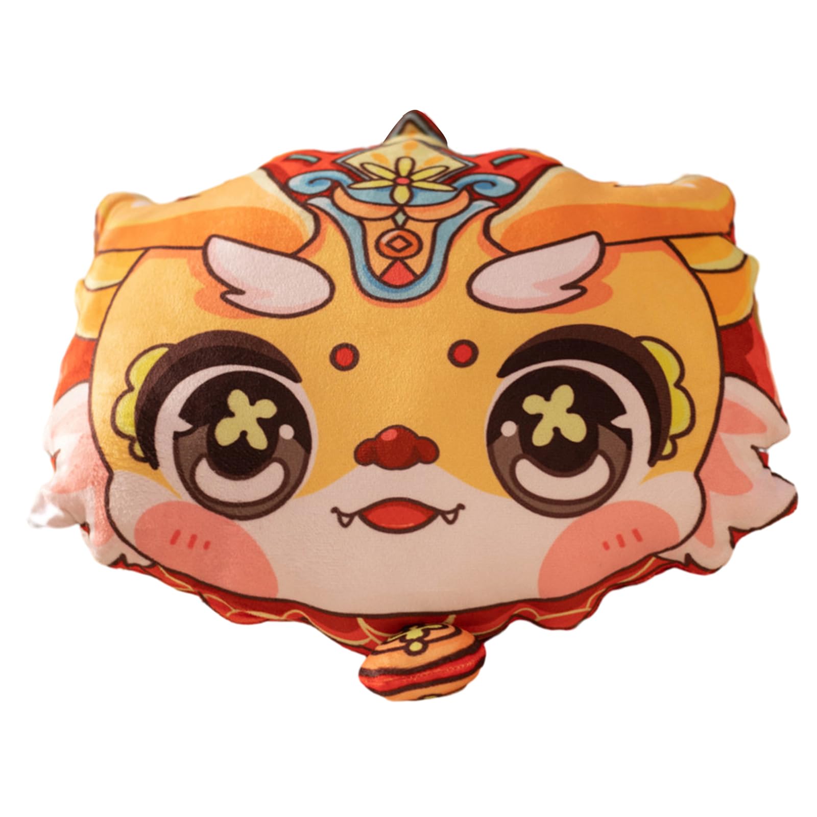 Carotoe E Caroto Year Of Dragon Cushion Pillow Lovely New Year Hom Decor Dragon Cotton Throw Pillow Doll Chines New Decorativ