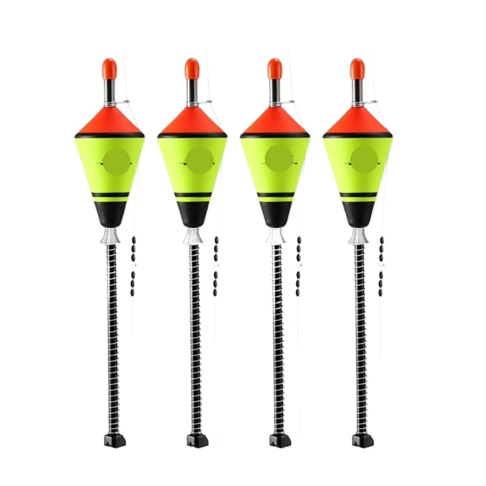 Boyas De Pesca Flotador de Pesca automático portátil, Accesorios de Bobber rápido de acero Inoxidable, Alta sensibilidad for artefactos de Peces, Juego de flotadores de Pesca Bollas De Pescar(Regular