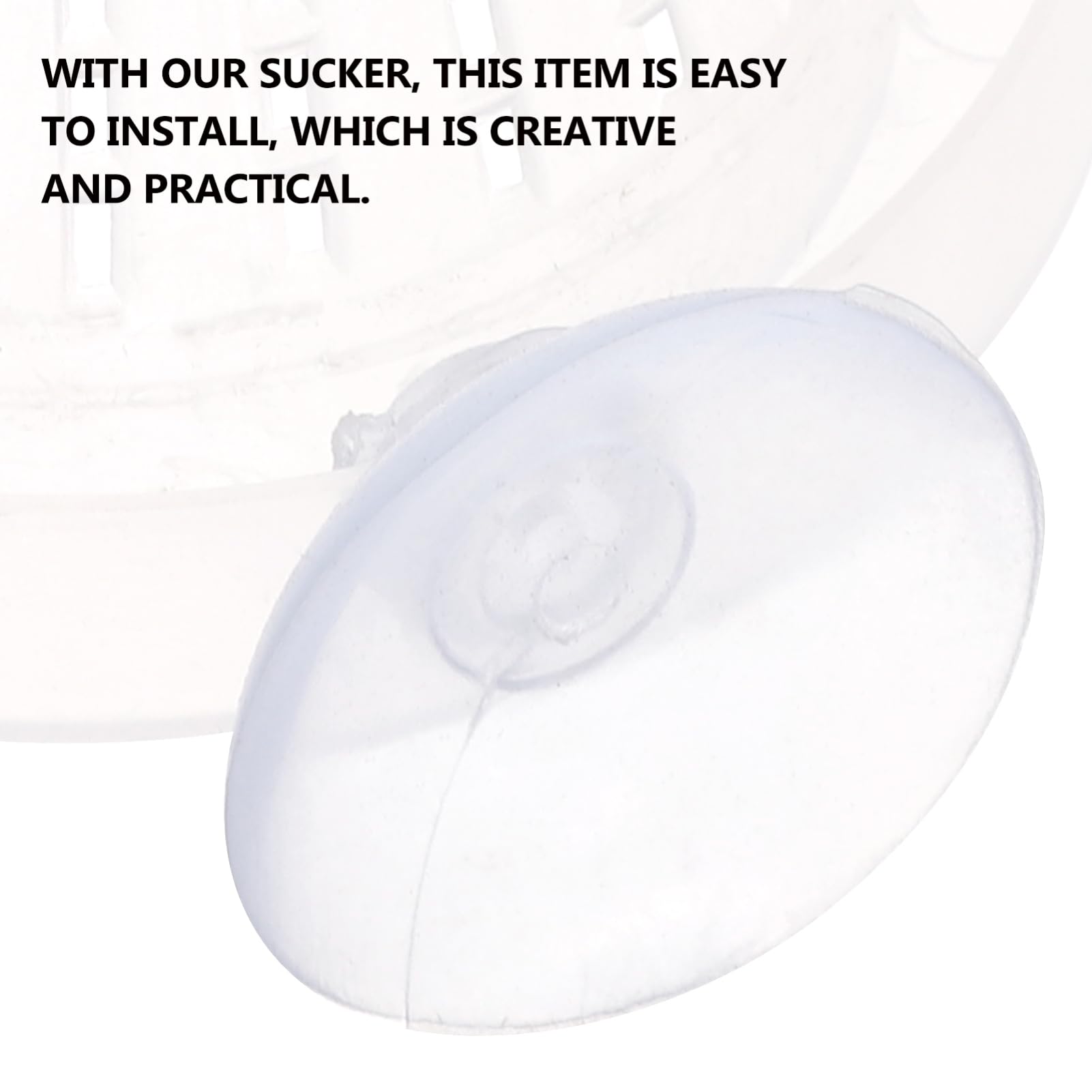 COLLBATH 4pcs Pet Fish Feeding Cups Aquarium Vegetable Feeder Suction Cup Red Worm Random