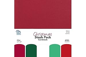 Explore Your Creativity with PA Paper Accents Christmas Card Stock!
