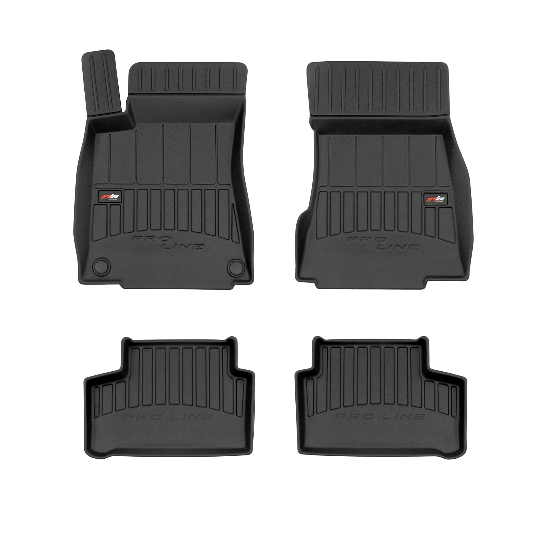 FROGUM ProLine 3D Esclusivi Tappetini auto in gomma su misura per Mercedes Clase B W247 /GLA H247/CLA C118 I I bordi più alti