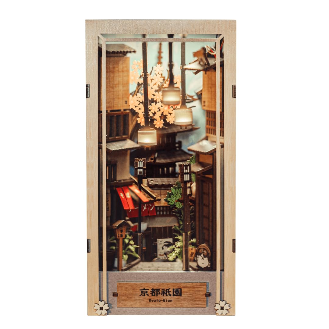 Amazon.co.jp: ANAVRIN ブックヌークキット 京都祇園 – DIY 3D木製
