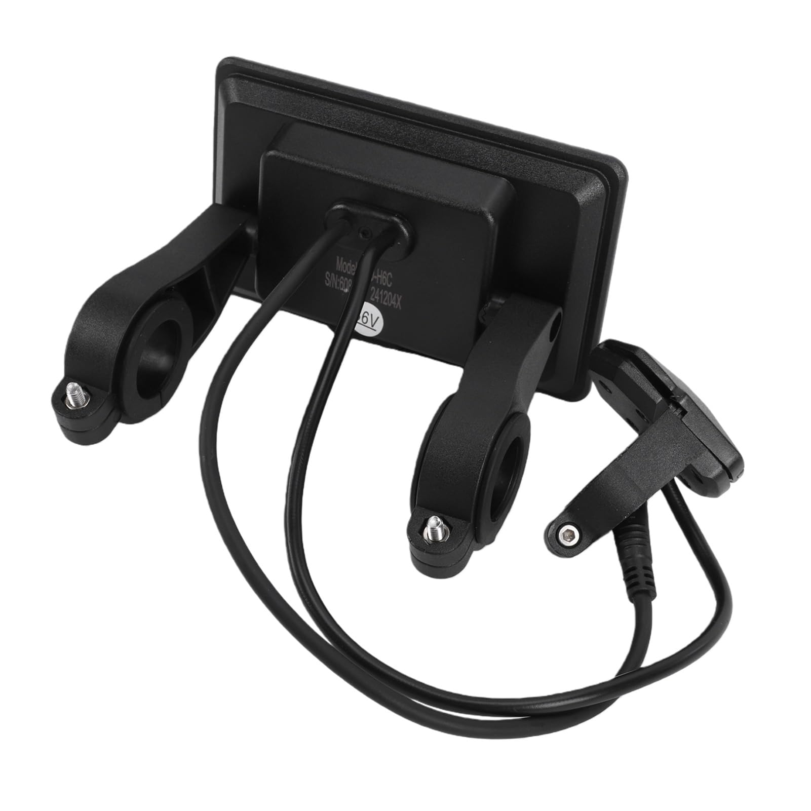 Haofy Display LCD per Bici Elettrica Tachimetro per Scooter Lo Schermo Ad Alta visibilità Mostra la velocità Livello della Batteria Dati in Tempo Reale in Mph Connettore ABS 5P per Pendolari Viaggi