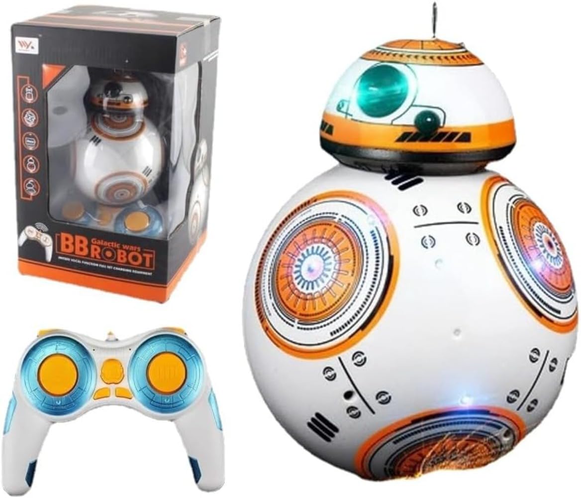 Amazon.co.jp: Coodusu bb8 ラジコン ラジコン ロボット 磁気 