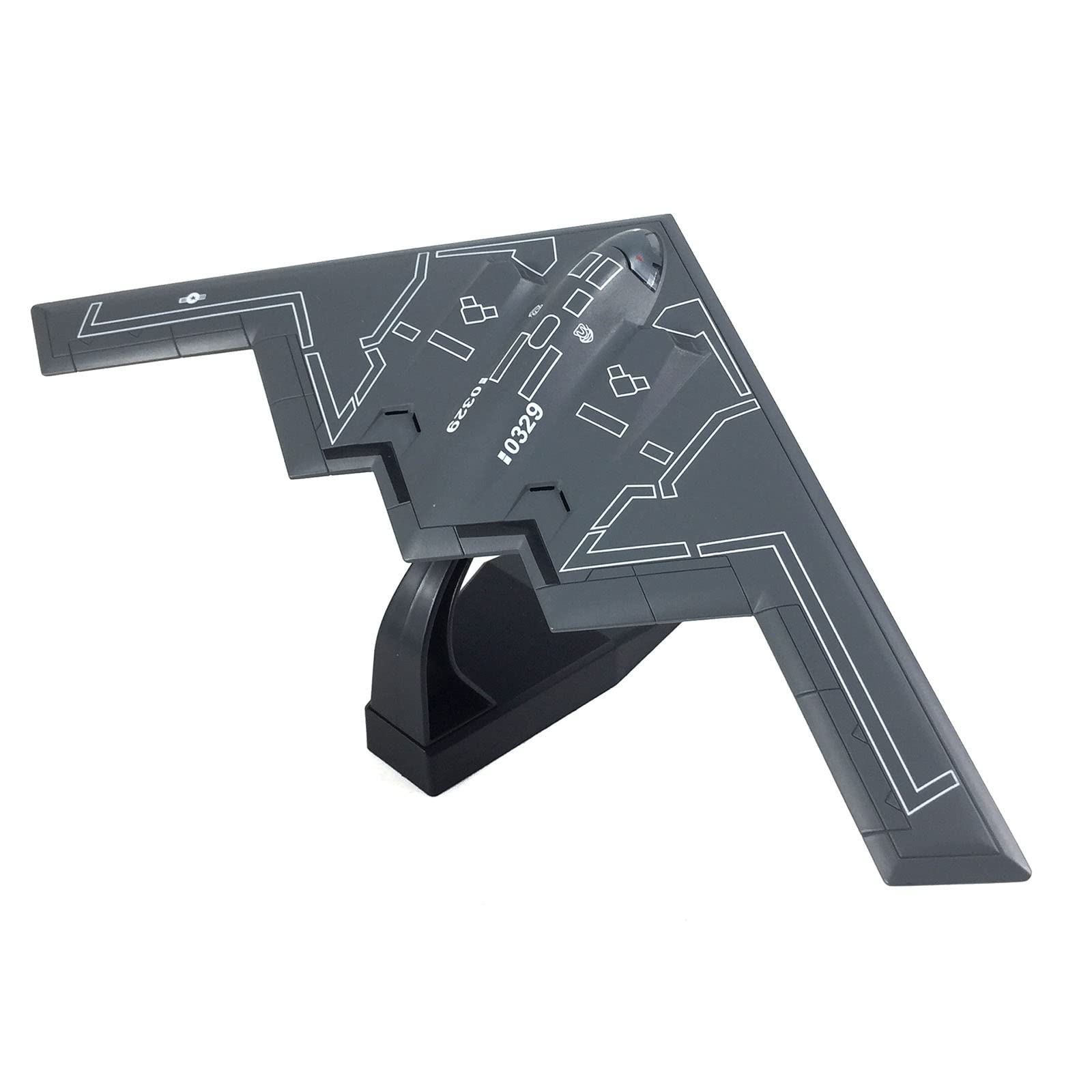 AZIZAT 1/200 USAF B-2 Spirit Stealth przed zbudowaniem zestawy modeli samolotów gotowy odlewany samolot metalowy myśliwiec Model wyświetlacza kolekcja prezent