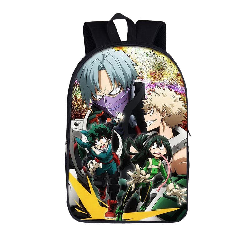 Buy Anime Boku No Hero Academia Backpack Teenage Student School Bags