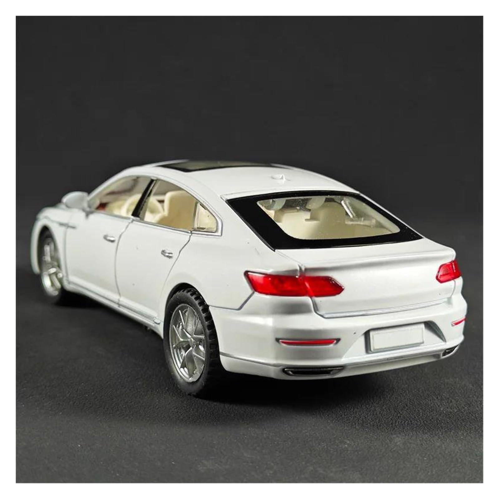 Modello Di Auto Per VW Per CC Modellino Auto | 1:32 Collezione Metallo Scala Modello(Nero)