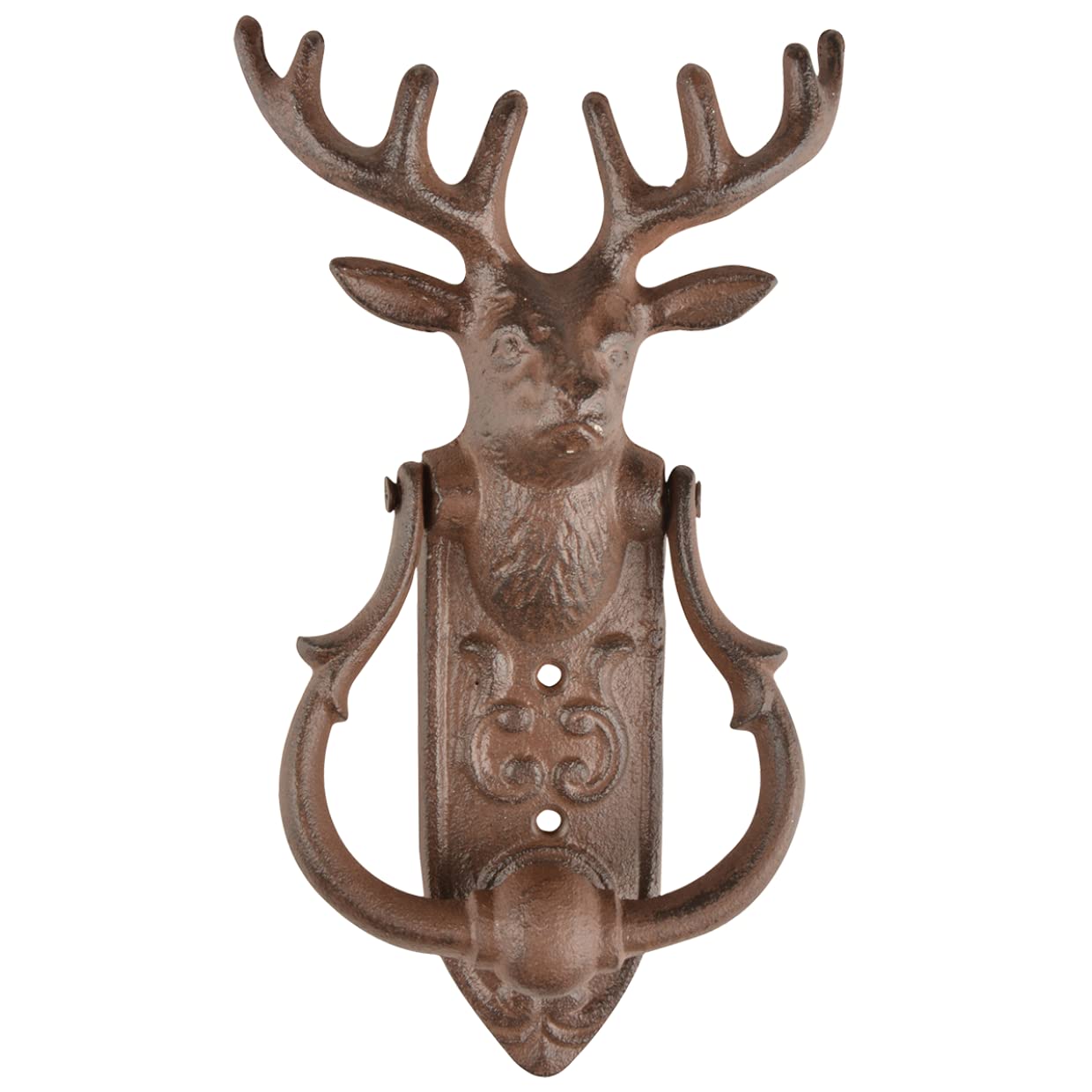 Db78 Door Knocker Deer, Iron, Brown, One Size 8714982109812