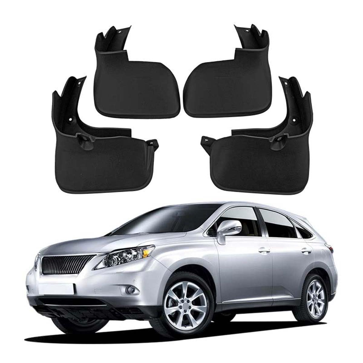 Car mud flaps,Compatible with Lexus RX 2009-2015,Car exterior accessories