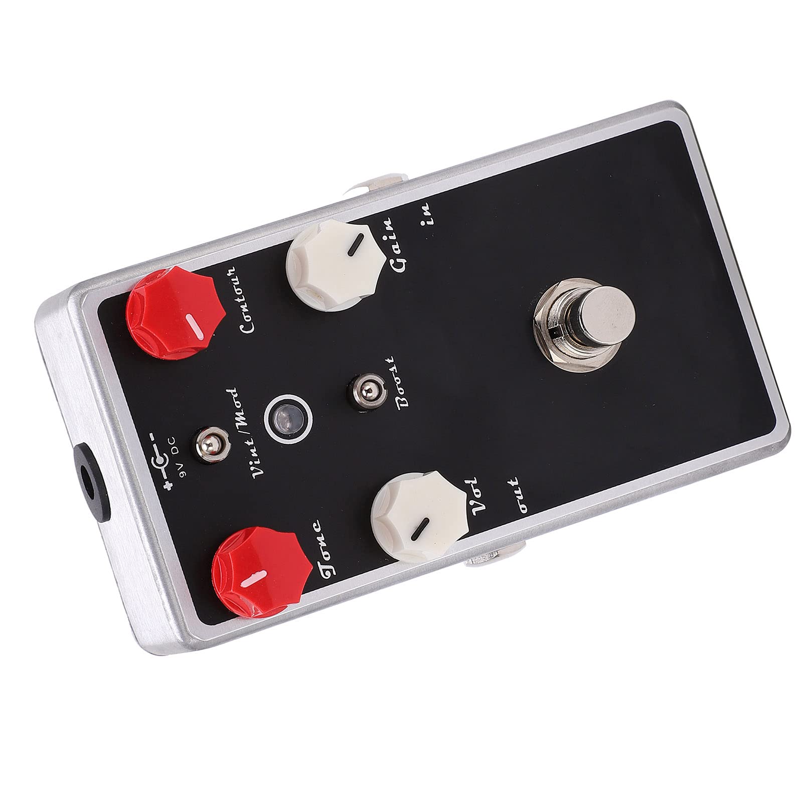 Pedale effetto per chitarra Professionale Brown Distortion True Bypass Heavy Metal Sound Enhancer per chitarristi elettrici Nero Dimensioni compatte Durevole Custodia interamente