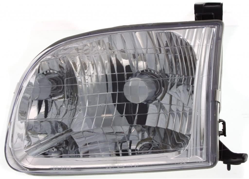 For Toyota Tundra Headlight 2000 01 02 03 2004 Driver Side w/Bulbs Base/Limited/SR5 Models Regular/Access Cab Replacement For TO2502129 | 81150-0C010