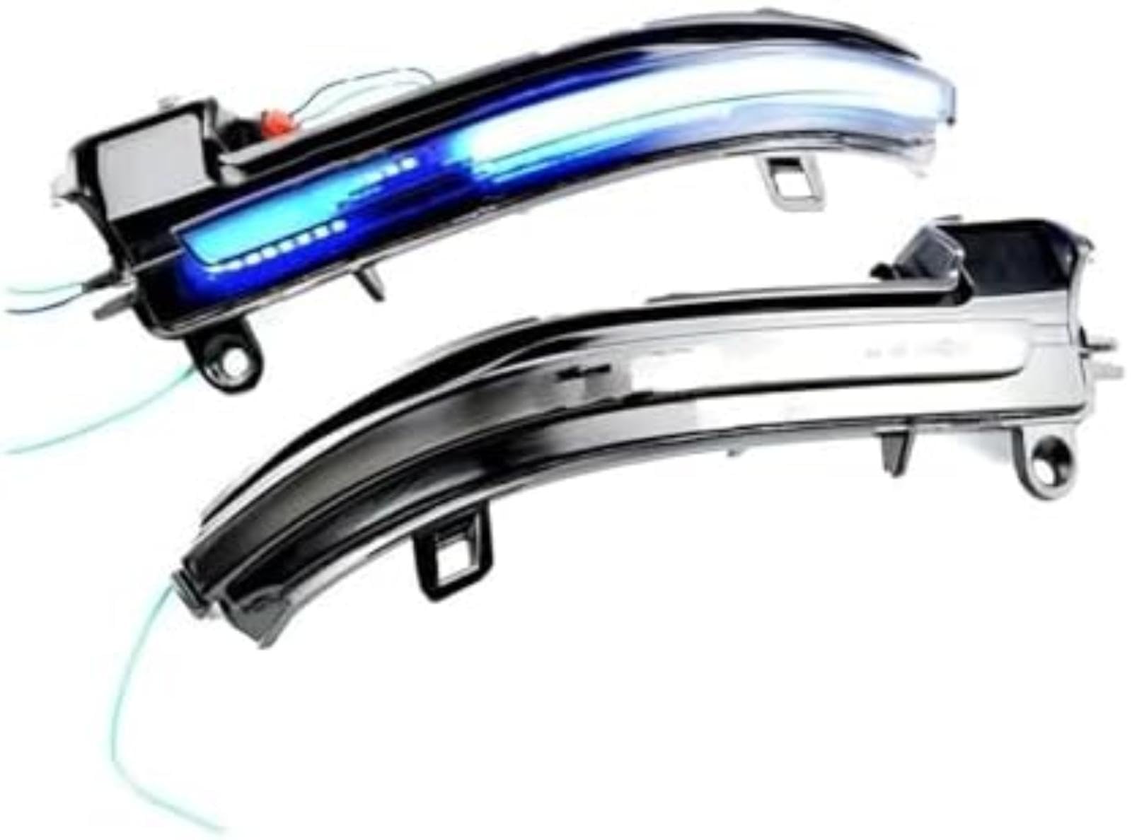 Dla BMW F20 F21 F22 F30 E84 1 2 3 4 Series 2010-2024 dynamiczny kierunkowskaz migacz boczny kierunkowskaz w lusterku Lampka kontrolna lusterka bocznego (Blue) Lampka kontrolna (Blue)