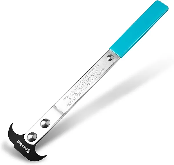 DURATECH Seal Puller, Seal Removal Tool with Heat-Treated Steel, Blackened Head & Chrome-Plated Shaft for Automotive & Machinery Use