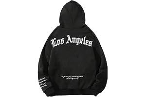 Los Angeles Apparel Oversized Graphic Hoodie: Street Style Reinvented