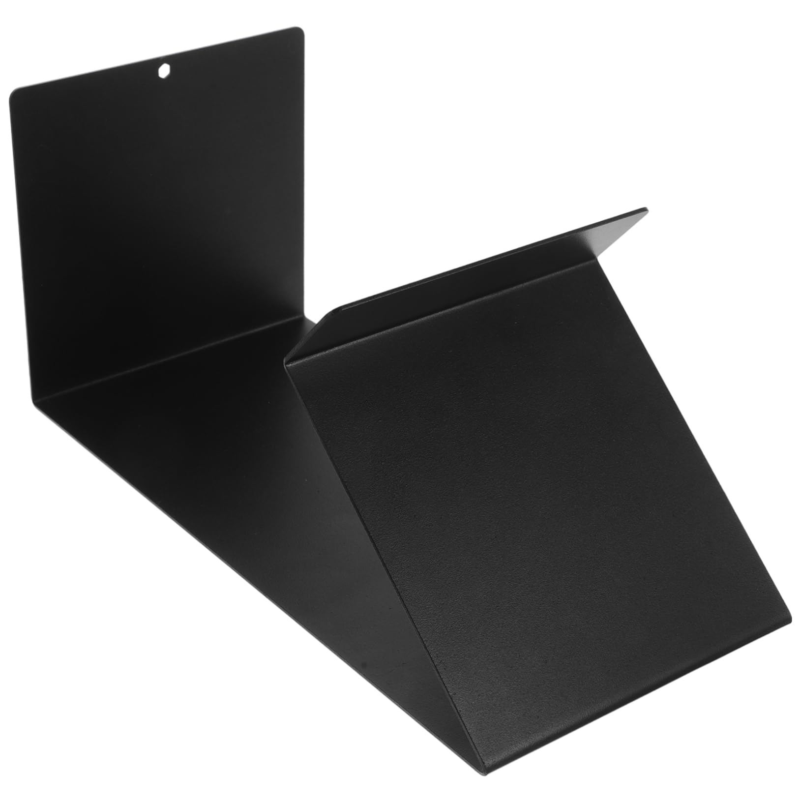 OUNONA Space-Saving Metal Book Display Stand Tall Book Holder Rack for Heavy Picture Frame Stand Flash Card Holder Easel Iron Literature Desktop Organizer