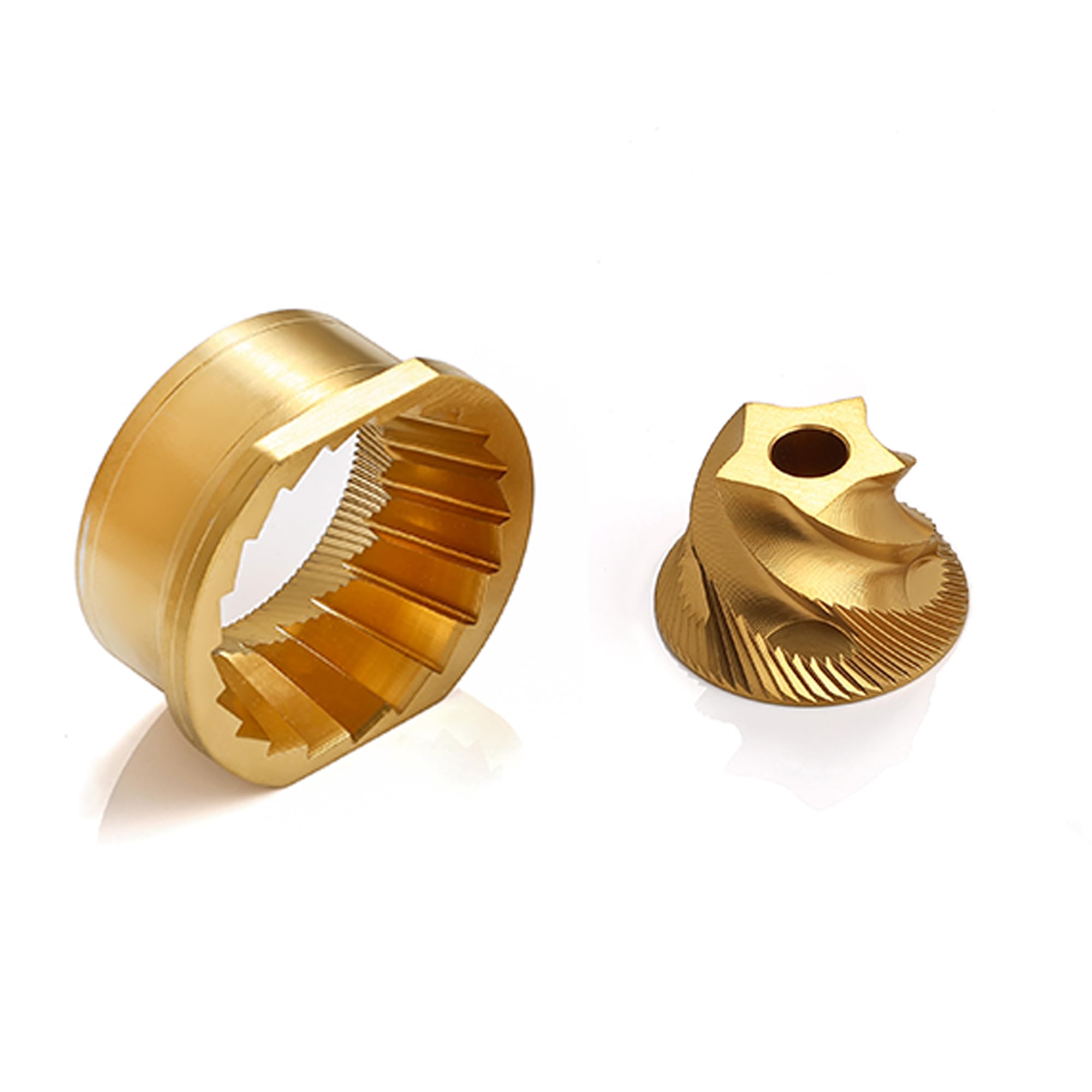 Conical Grinder Upper Lower Burr Compatible with Breville Sage Barista  Express Impress Espresso Touch Coffee Machines BES870/875/876/860-5 star  (Titanium Gold) : Amazon.sg: Home