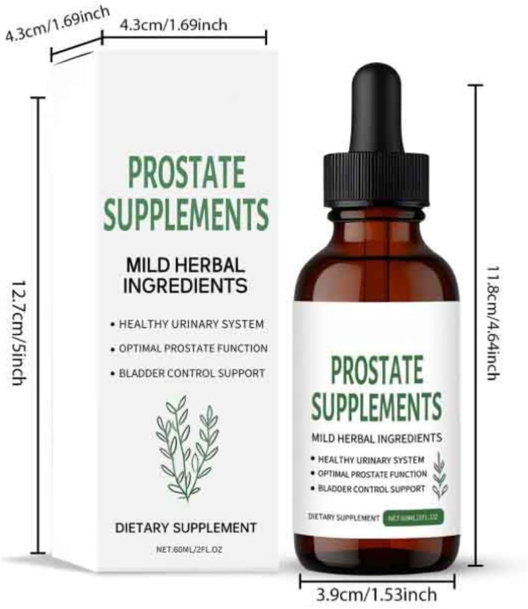 Neue Prostata-Tropfen 2026, für eine gesunde Prostata, zur Unterstützung der Prostatafunktion, für schnelle Linderung