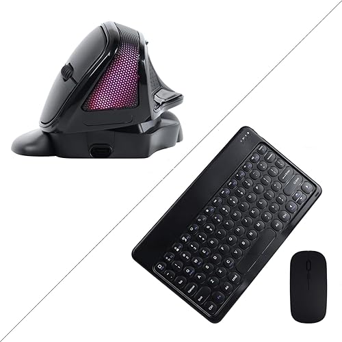 Ratón inalámbrico de gran ángulo ajustable ergonómico vertical ratón inalámbrico para PC, portátil, computadora, Macbook, 3600 DPI, reposamanos