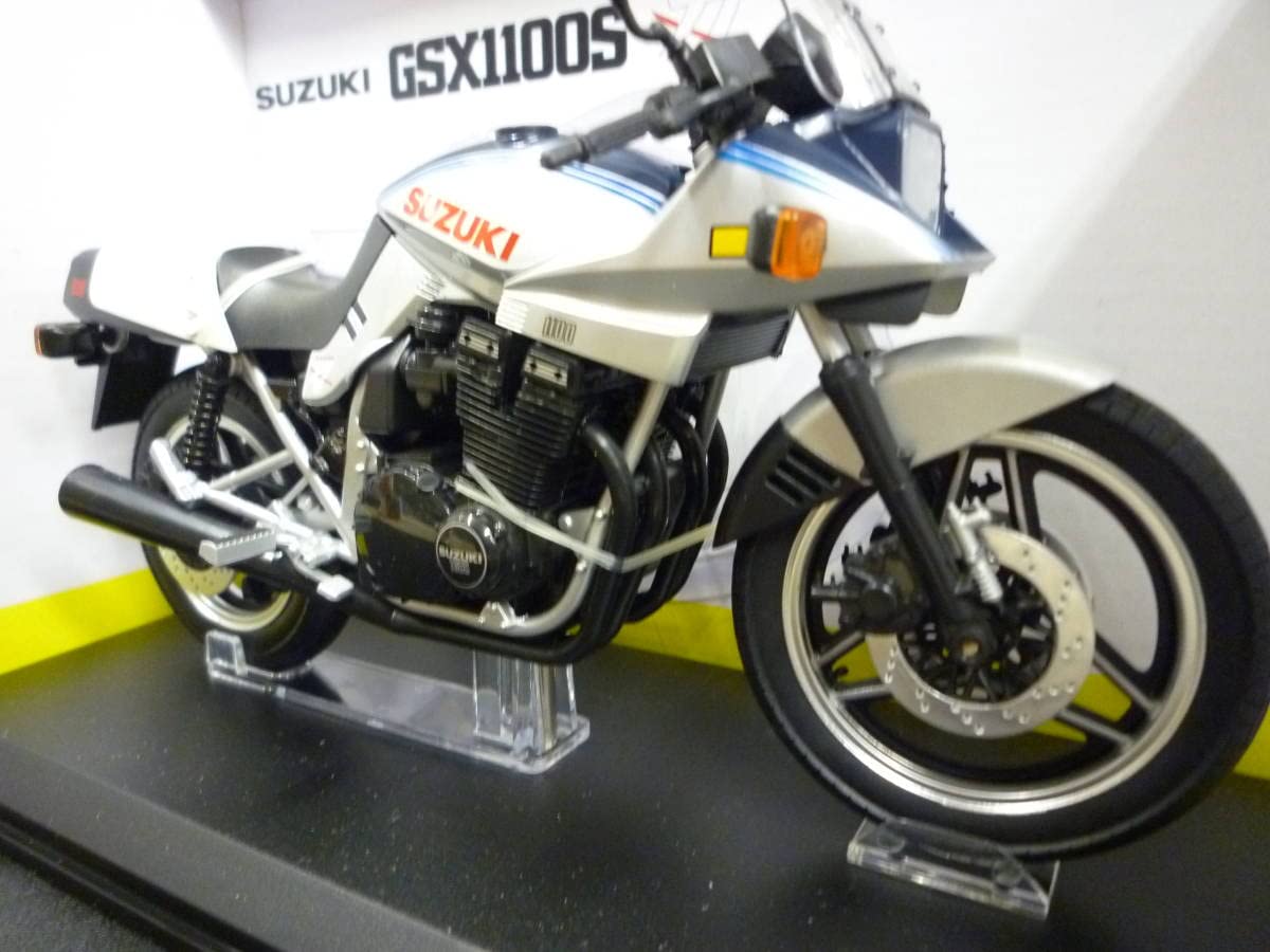 【希少絶版】3台コンプ!! アオシマ1/12完成品スズキGSX1100S刀カタナ アオシマ1/12スケールモデル新型カタナ 発売準備中【旧型も再発