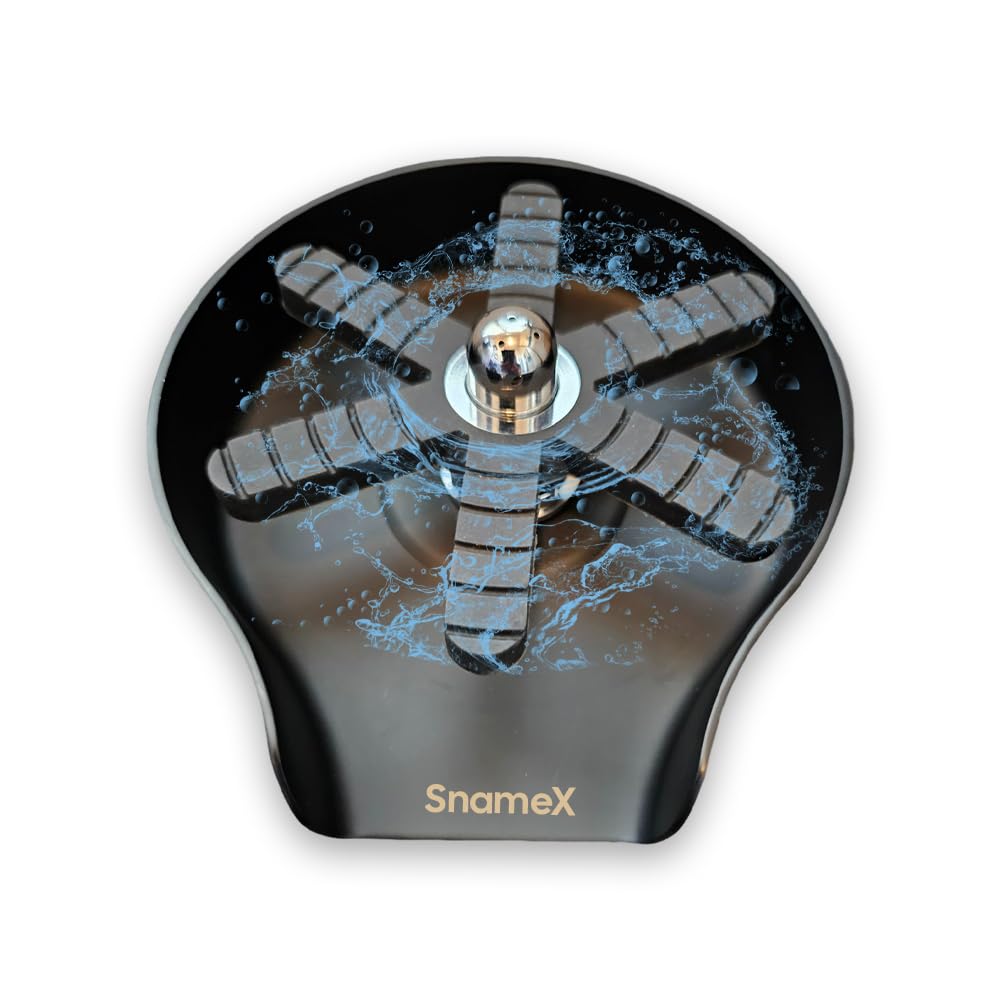 Glass Rinser for Kitchen Sink, Upgraded Cup Washer for Sink, 304 Stainless Steel Glass Rinser, Faucet Cup Rinser Sink Attachment, Glass Washer, Kitchen Sink Accessories, Matte Black