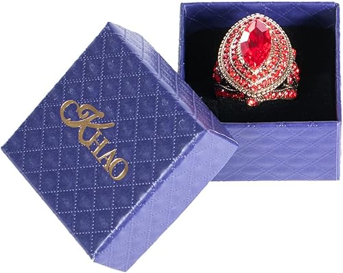 Vista 7 de Anillo de mujer - 1.260 in de gran tamaño chapado en oro antiguo estilo turco rojo piedra preciosa anillo vintage joyería de las mujeres J0769RED