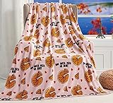 Décor&More Summertime Fun by Decor&More Extra Soft Throw Blanket (50 x 60) - Pizza My Heart