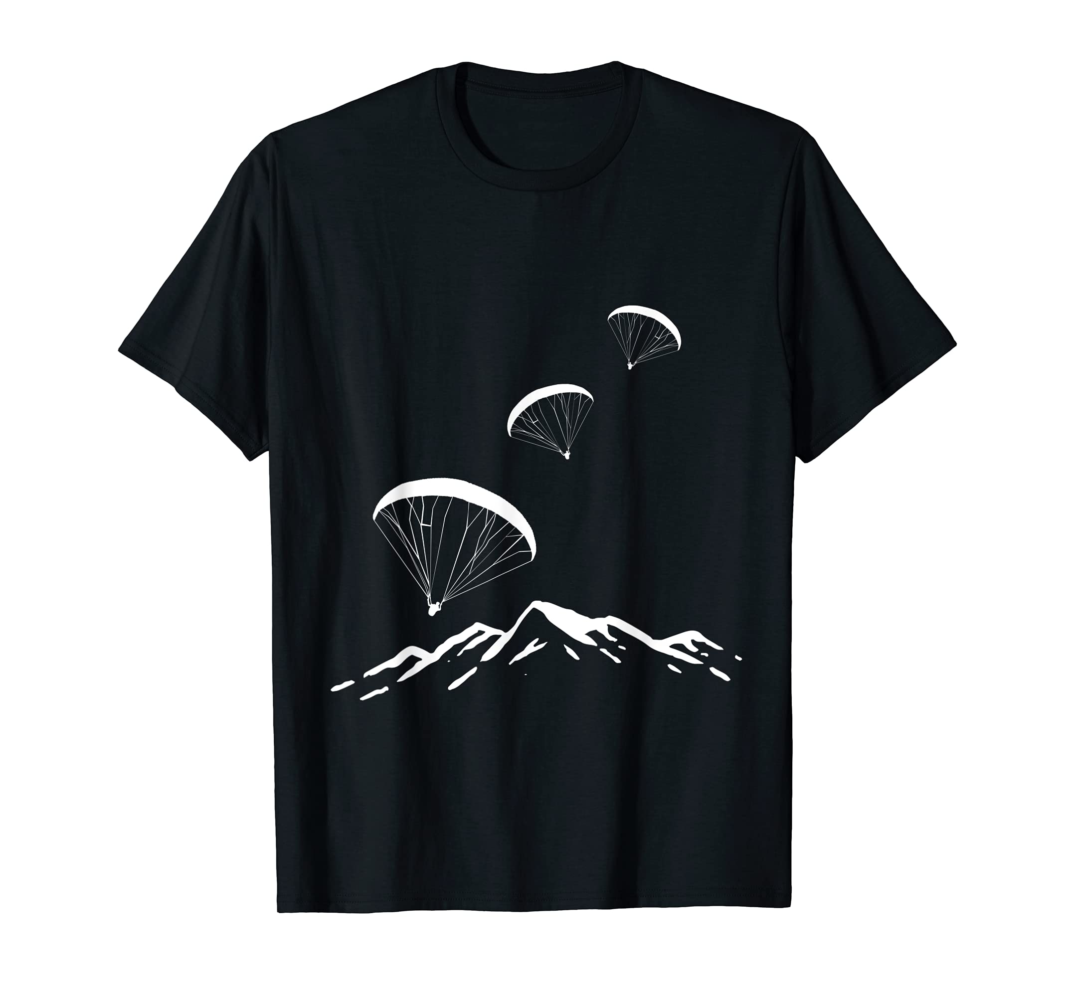 Skydiving Gifts & TeesMountains Paragliding T-Shirt