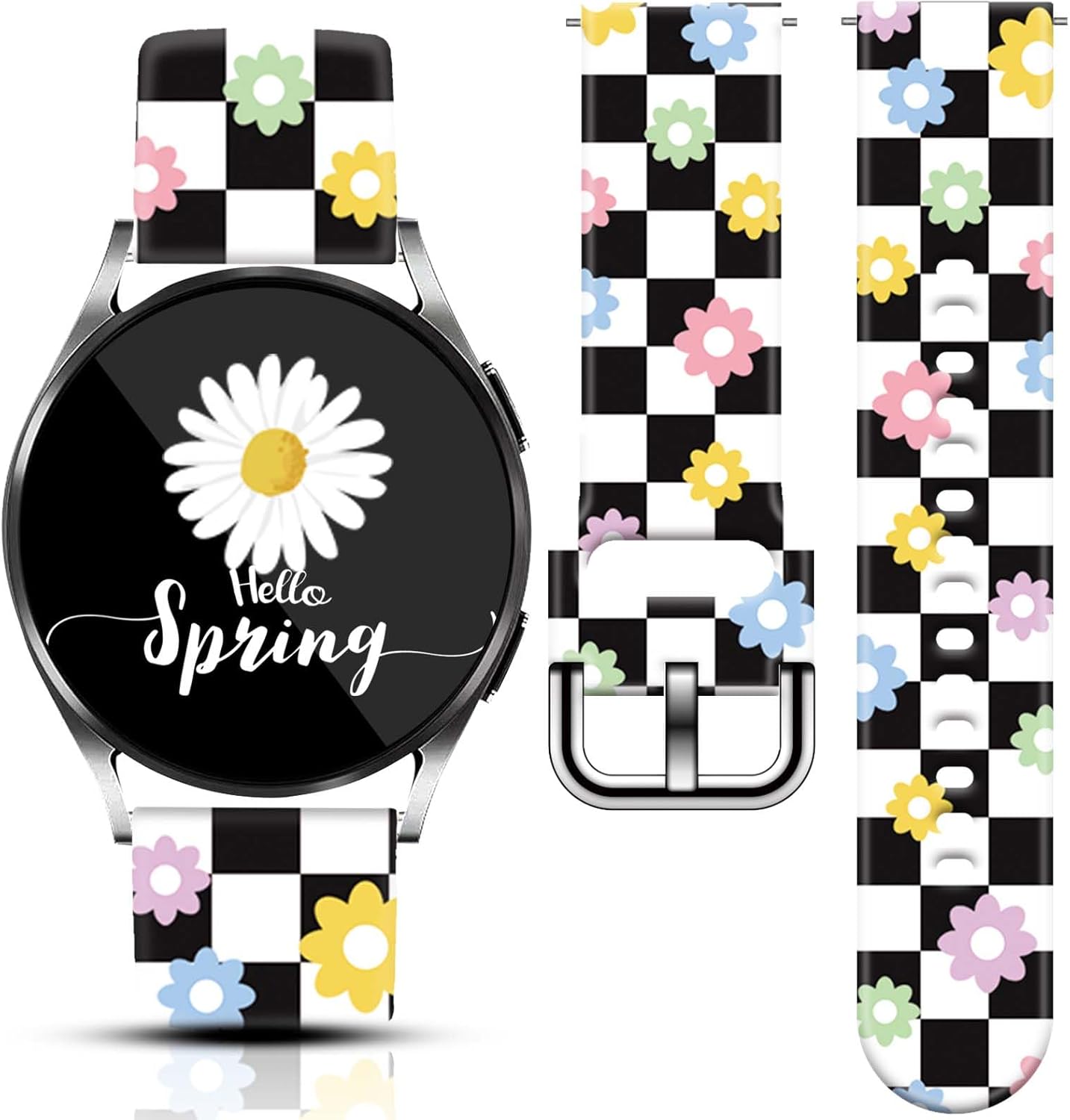 20mm Holiday Watch Band Compatible with Samsung Watch Bands Christmas for Women Galaxy Watch 7/6/5/4 40mm 44mm/Watch 6 Classic 43mm 47mm/Watch 5 Pro 45mm/Watch 4 Classic/Active 2 Smartwatch Replacement Band 20mm Holiday Watch Band Compatible with Samsung Watch Bands Christmas for Women Galaxy Watch 7/6/5/4 40mm 44mm/Watch 6 Classic 43mm 47mm/Watch 5 Pro 45mm/Watch 4 Classic/Active 2 Smartwatch Replacement Band