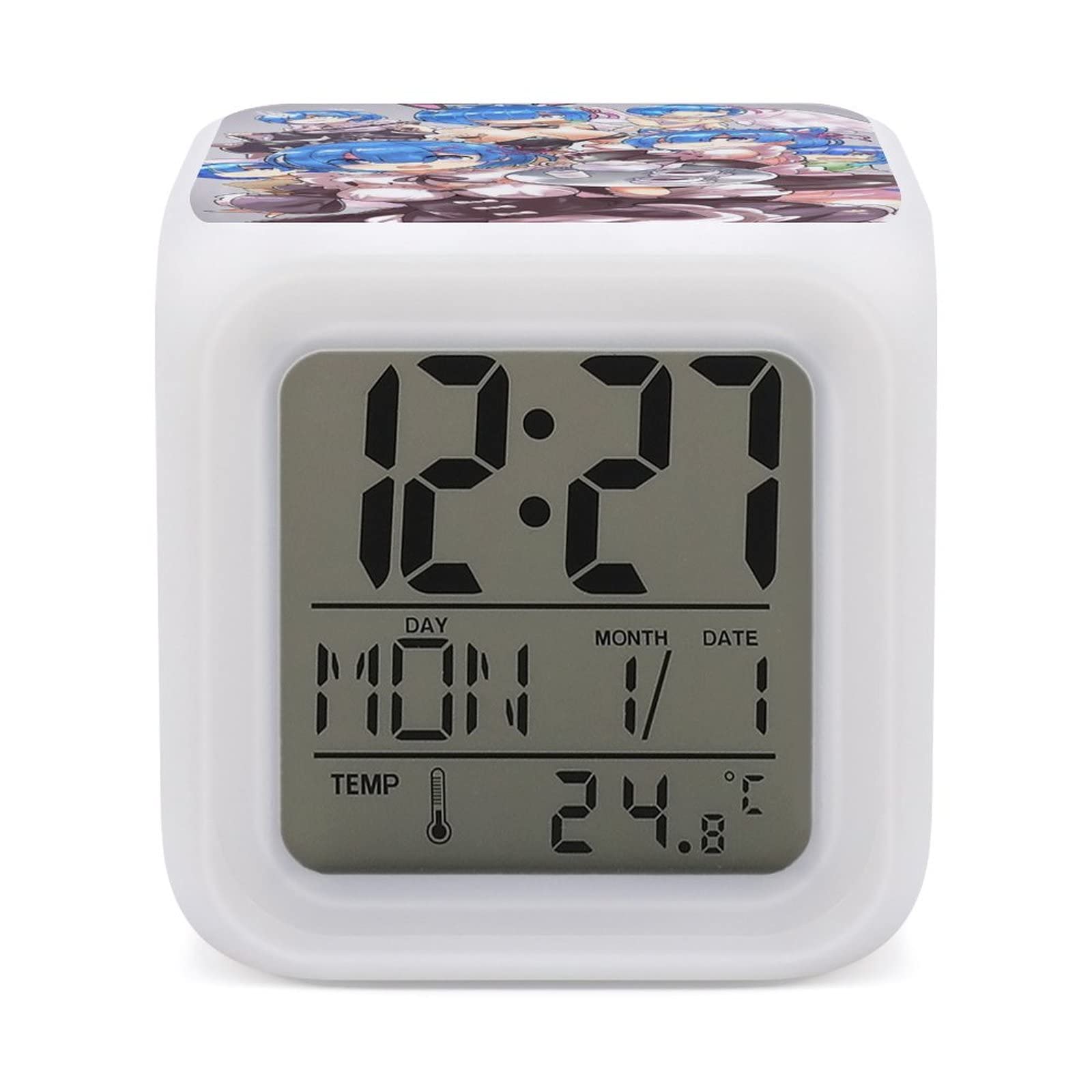 目覚まし時計　Ｒe:ゼロから始める異世界生活 Amazon.co.jp: レム Re ゼロから始める異世界生活 目覚まし時計 カラー