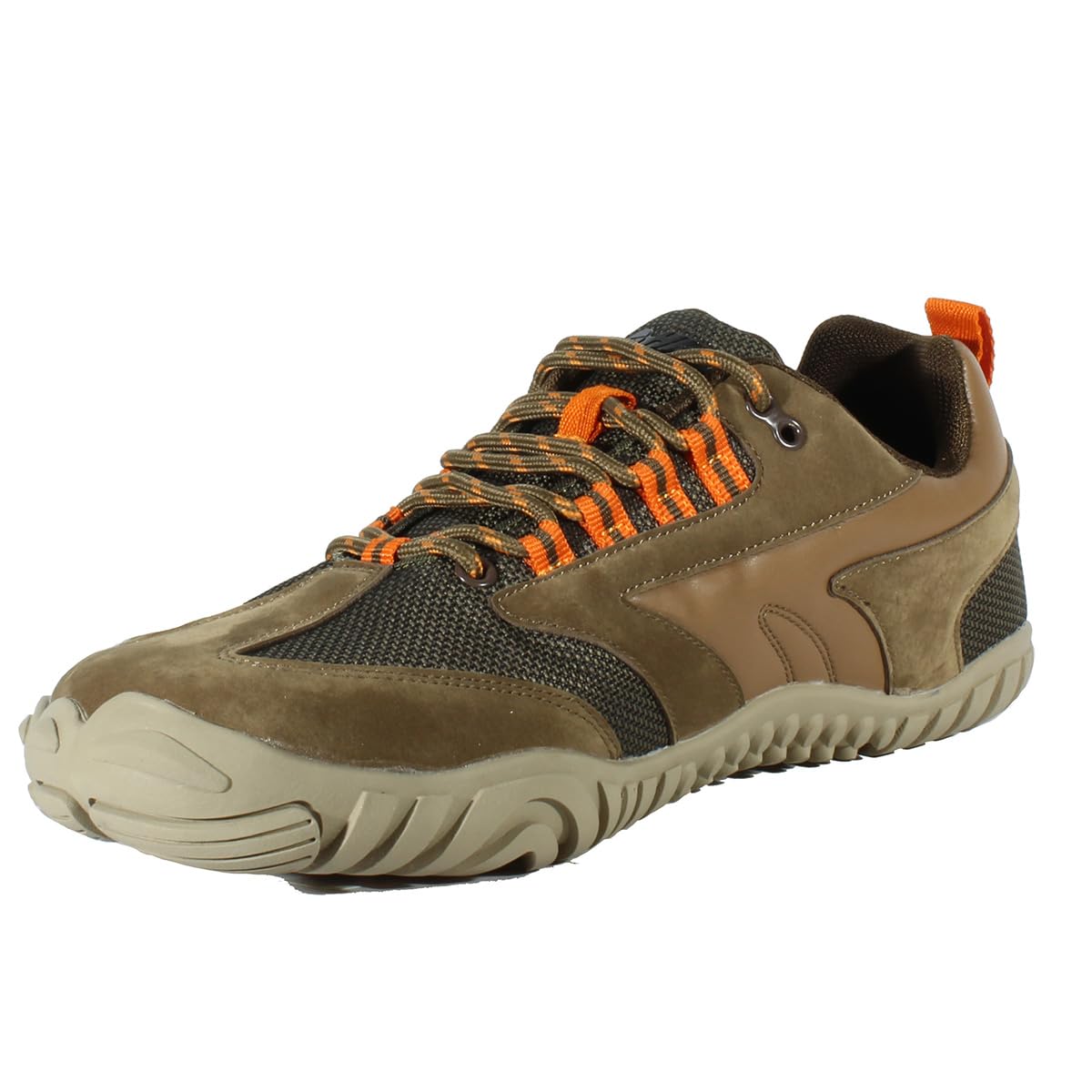 HI-TEC - Zapatillas Barefoot Hombre Figaro Low WP | Deportivas Barefoot Hombre Montaña, Senderismo | Calzado Respetuoso, Cómodo, Minimalista | Ligero, Transpirable y Flexible