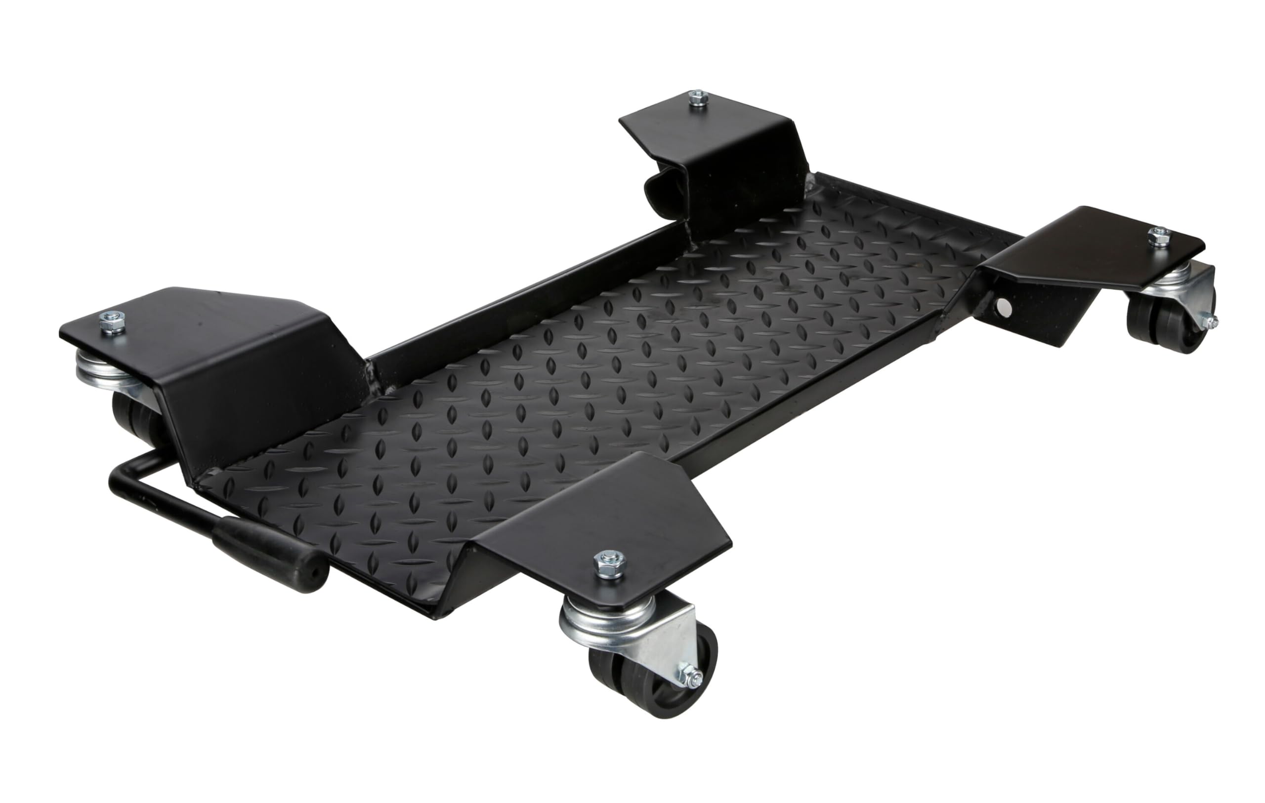 Lampa 90715 Carrello sposta Moto per cavalletto Centrale, Acciaio, Doppie Ruote girevoli, carico Max 350 kg