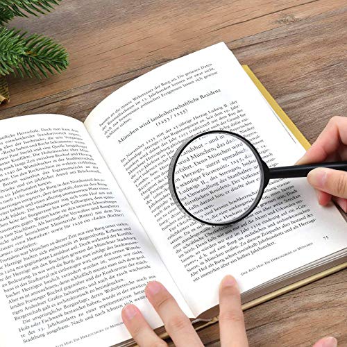 QLOUNI 10 stuks kinderluppen, vergrootspeelgoed, cadeautje mini-vergrootglas zakloep voor kinderen van kunststof… - Image 5