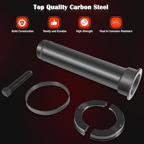 Miniatura 6 de Kit de herramientas extractoras de rodamientos de eje de entrada que se adapta perfectamente a ejes Eaton Fuller de 1 34  y 2 , no funciona para