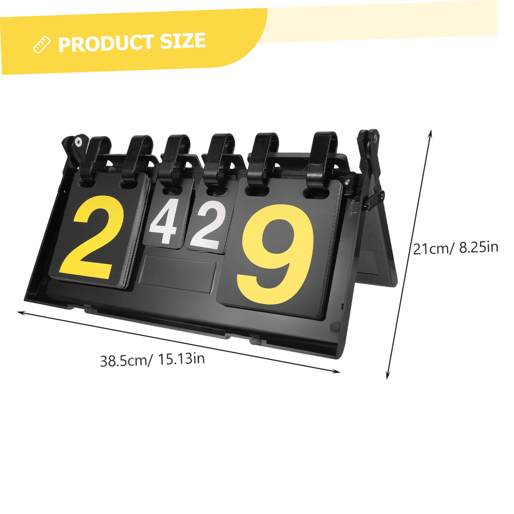 ibasenice Scorekeepers Scoreboards Tennis Score Keeper for Net Portable Digital Scoreboard Practical Design