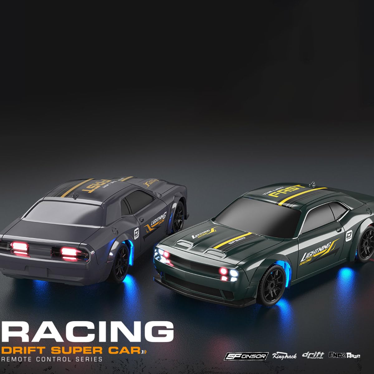 Amazon.co.jp: MindXplore 1/43 RCドリフトカー LEDライト付き 2.4G