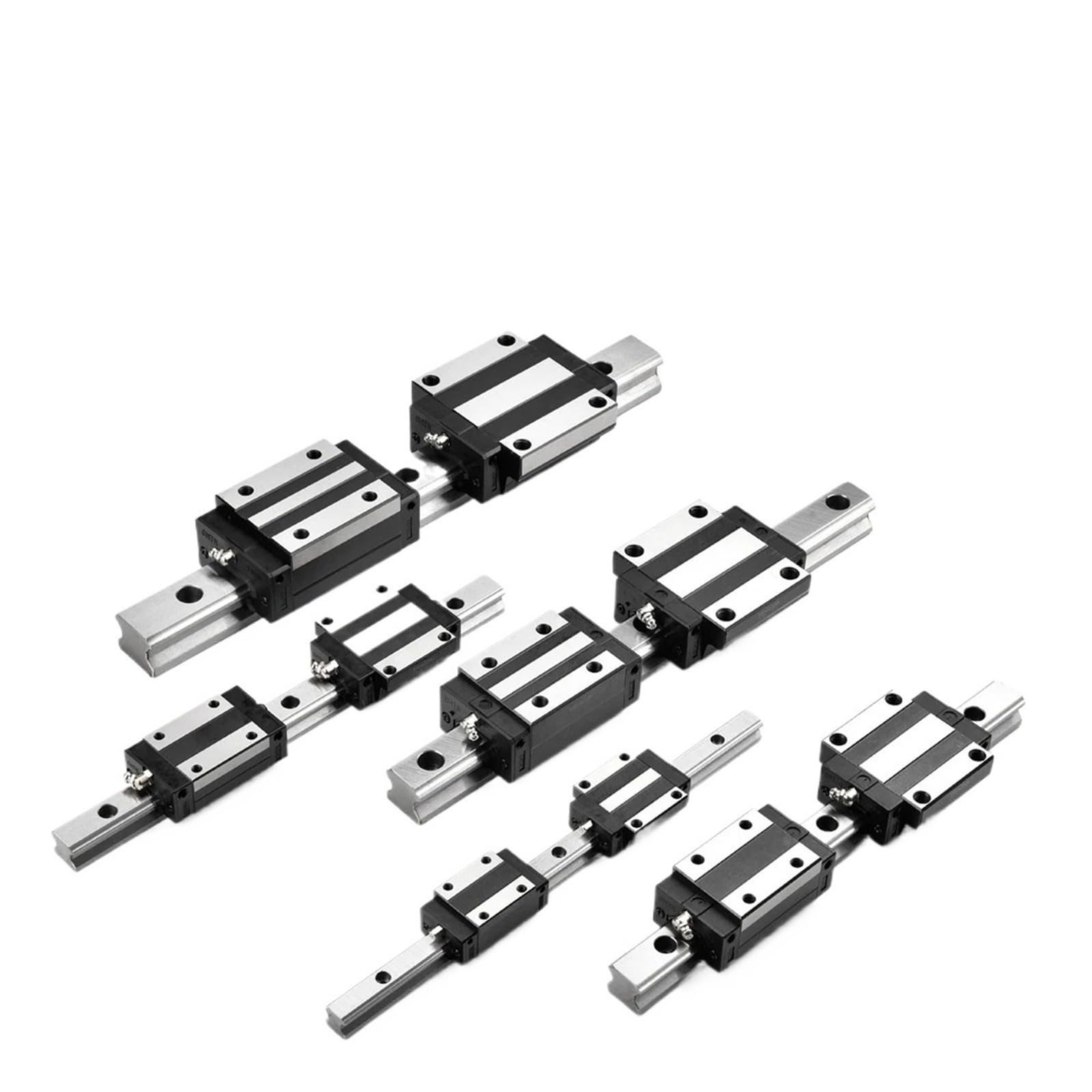 Prowadnica liniowa EGW15 EGW20 EGW25 EGW30 L 100 300 600 800 mm EGW15CA Prowadnica liniowa z wózkiem blokowym CNC część druku 3D (EGW20, 300mm)