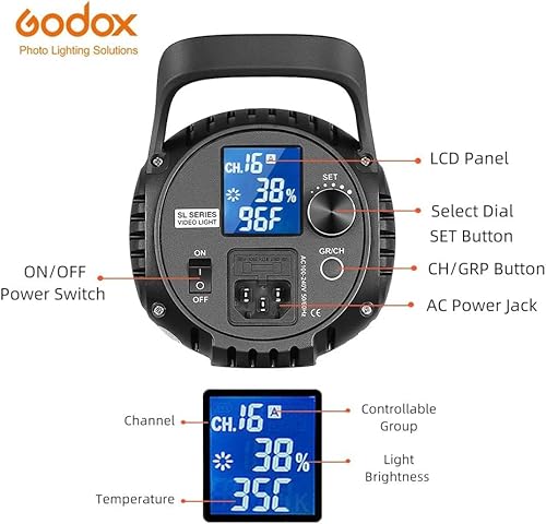 GODOX SL-60W LEDビデオライト の商品画像 6
